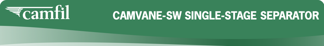 CAMFIL - CAMVANE-SW SINGLE-STAGE SEPARATOR