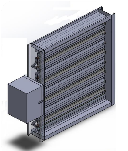 OLS - FD -Motorised-Fire-Smoke-Damper